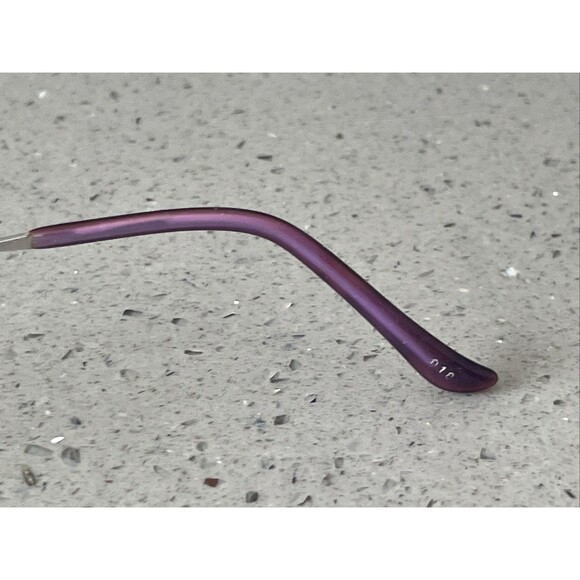 LAURA ASHLEY EYEGLASSES Frames ONLY Madge Plum 54-16-130 FLEX HINGE full rim - Picture 7 of 10